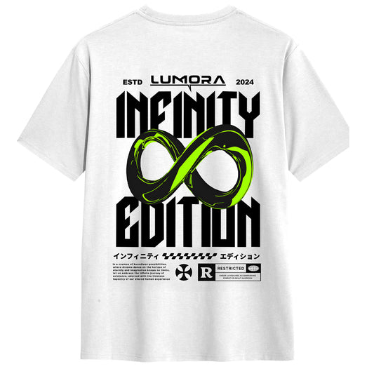 Infinity Edition White Unisex Regular T-Shirt